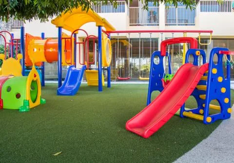 A children's playground Stock-Fotos