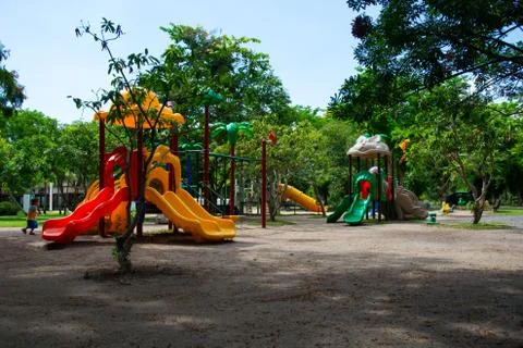 Children's playground Stock Photos