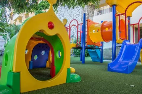 A children's playground Stock-Fotos