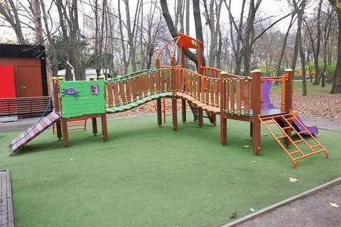 Children's  playground Stock Photos