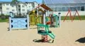 Children's playground without kids HD Footage
