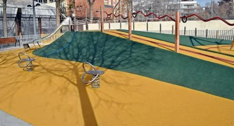 Children's playgrounds Stock-Fotos