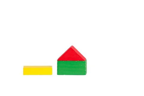 Children's playing cubes Stock Photos