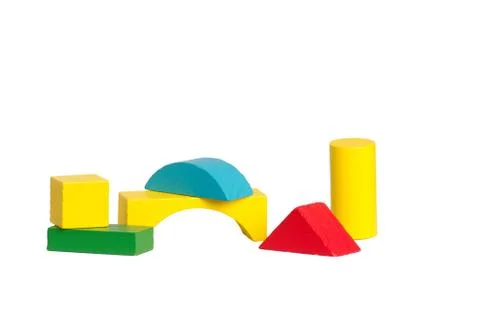 Children's playing cubes Stock Photos