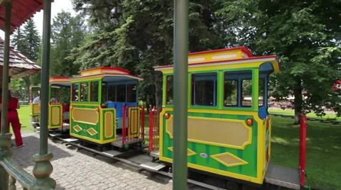 Children's railway Stock Footage 36788702