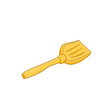 Children's scoop for playing in the sandbox. Vector illustration. Stock Illustration