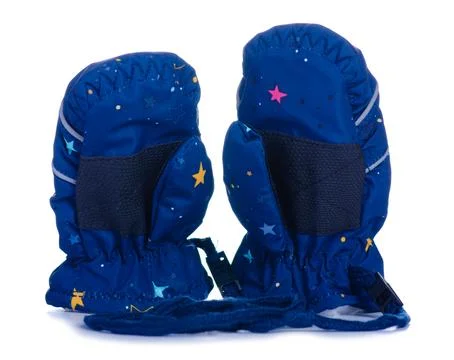 Children's ski gloves Stock Photos