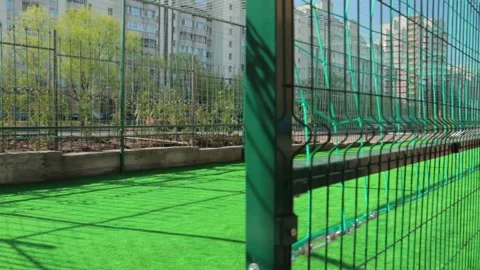 Childrens Soccer Field Stock Footage 146405304