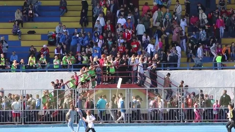 Children's sports Stock Footage 80881966