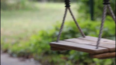 Childrens swing Video stock 32255394
