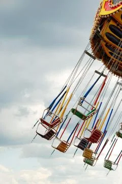 Children's swing Stock Photos