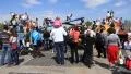 Childrens on the tanks HD Footage