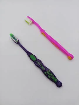 Children's toothbrush. Stock Photos