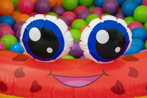 Child's ball-pit Stock Photos