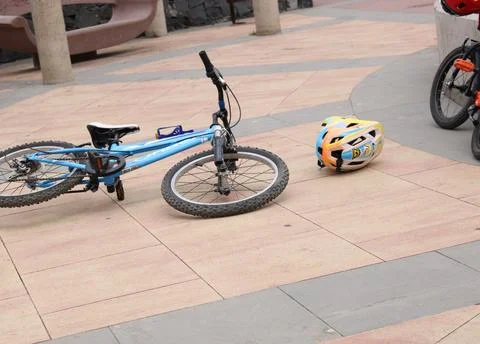 Child's bicycle Stock Photos