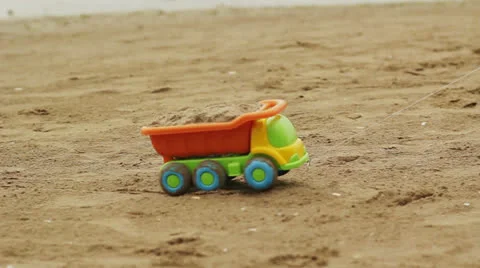 Childs Car Toy Stock Footage 25916936