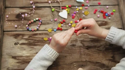 Child's craft Stock Footage 101630330