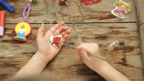 Child's craft Stock Footage 102842037