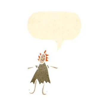 Child's drawing of a rag doll Stock Illustration