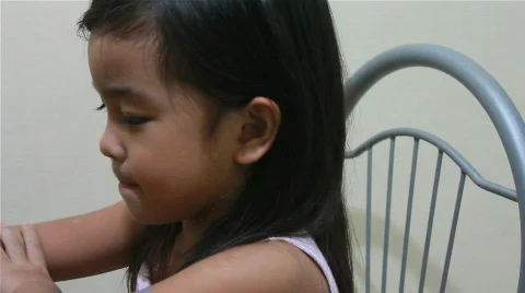Child's ear examination Stock Footage 712730