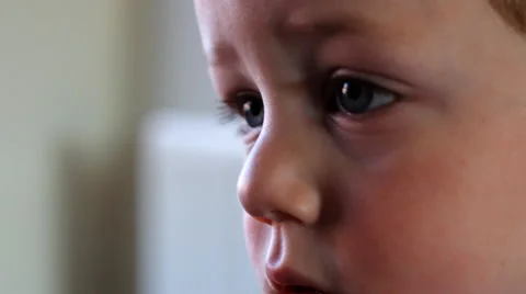 Child's face Stock Footage 47487092
