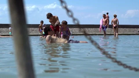 Childs mud packing Stock Footage 77973366