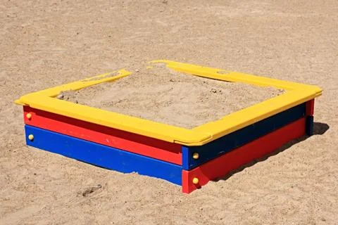 Child's sand-box. Stock Photos
