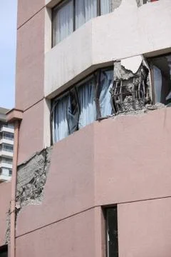 Chile Earthquake damage Stock Photos