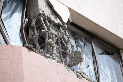 Chile Earthquake damage Stock Photos