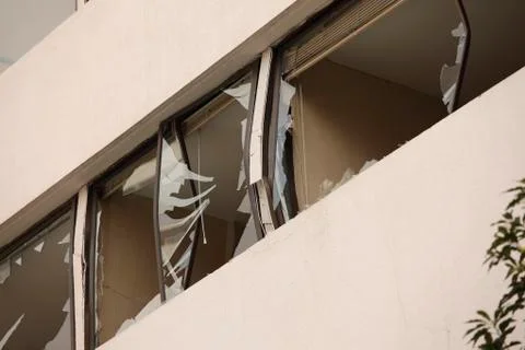 Chile Earthquake damage Stock Photos