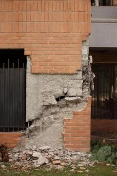 Chile Earthquake damage Stock Photos