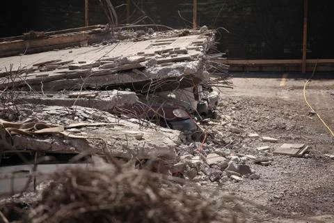Chile Earthquake Damage Stock Photos