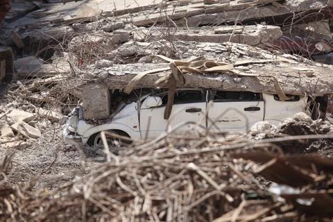Chile Earthquake Damage Stock Photos