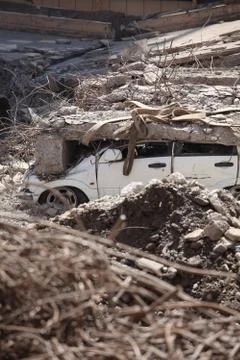 Chile Earthquake Damage Stock Photos