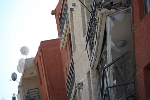 Chile Earthquake Damage Stock Photos