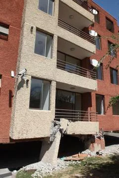 Chile Earthquake Damage Stock Photos