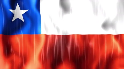 Chile Flag Animated Background Stock Footage 62924471