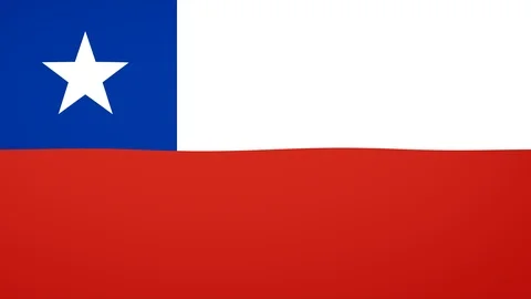 Chile Flag Composition 库存影片 118431134