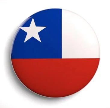 Chile flag Stock Illustration