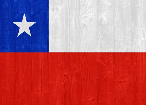 Chile flag Stock Photos