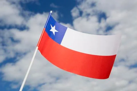 Chile flag Stock Photos