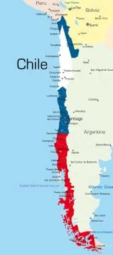 Chile Stock-Illustration