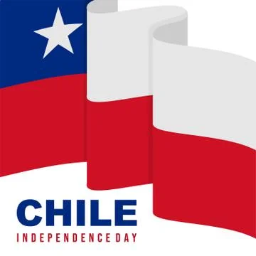 Chile Independence Day Stock Illustration