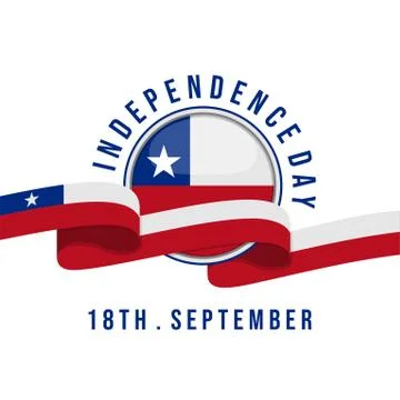 Chile Independence Day Stock Illustration