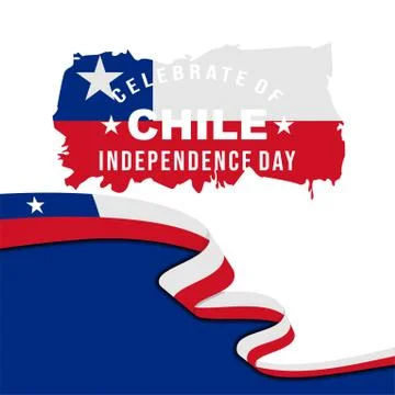Chile Independence Day Illustrazione stock
