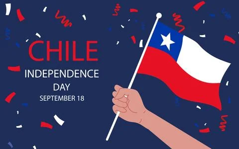 Chile Independence Day Stock Illustration