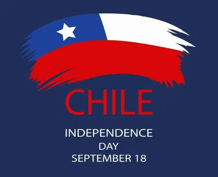 Chile Independence Day Stock Illustration