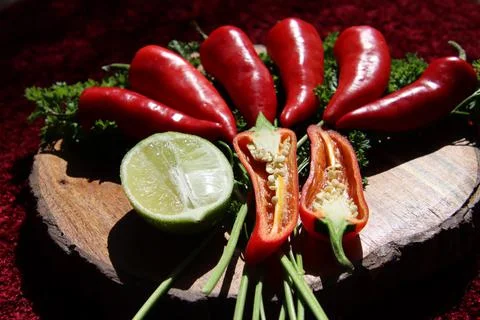 Chile Peppers Foto stock