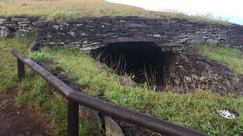 Chile - Rapa Nui / Easter Island - #38 - Orongo Stock Footage 160006178
