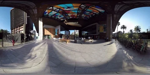 Chile Santiago Museum 360 VR Stock Footage 91705853
